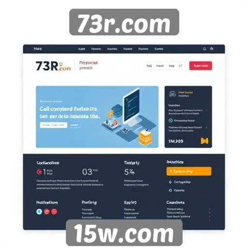 Análise da interface do usuário do site 73r